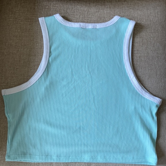 Y2K Queen Rhinestone Tank-Mint - Picture 14 of 15